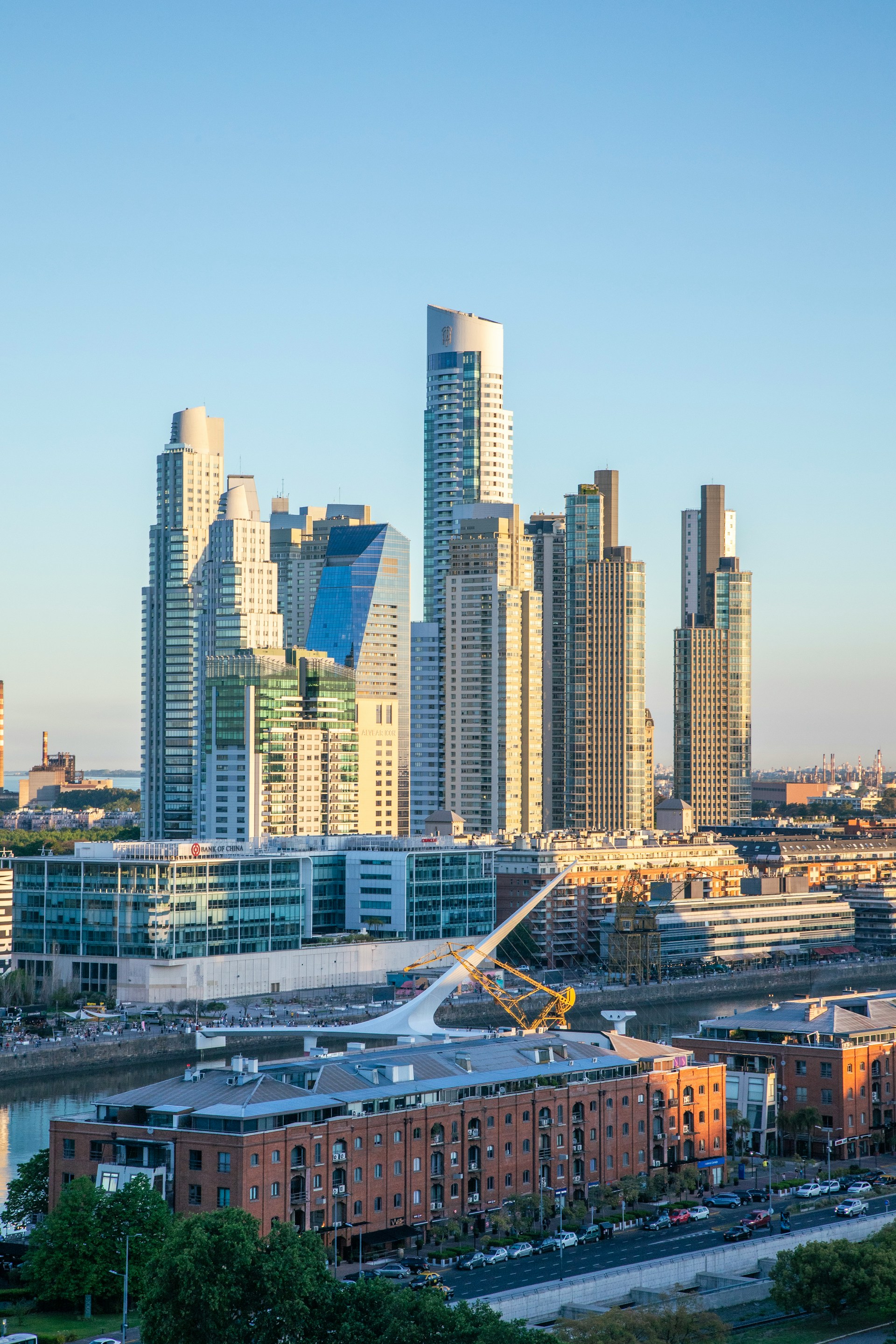 Residential towers in Puerto Madero, Buenos Aires